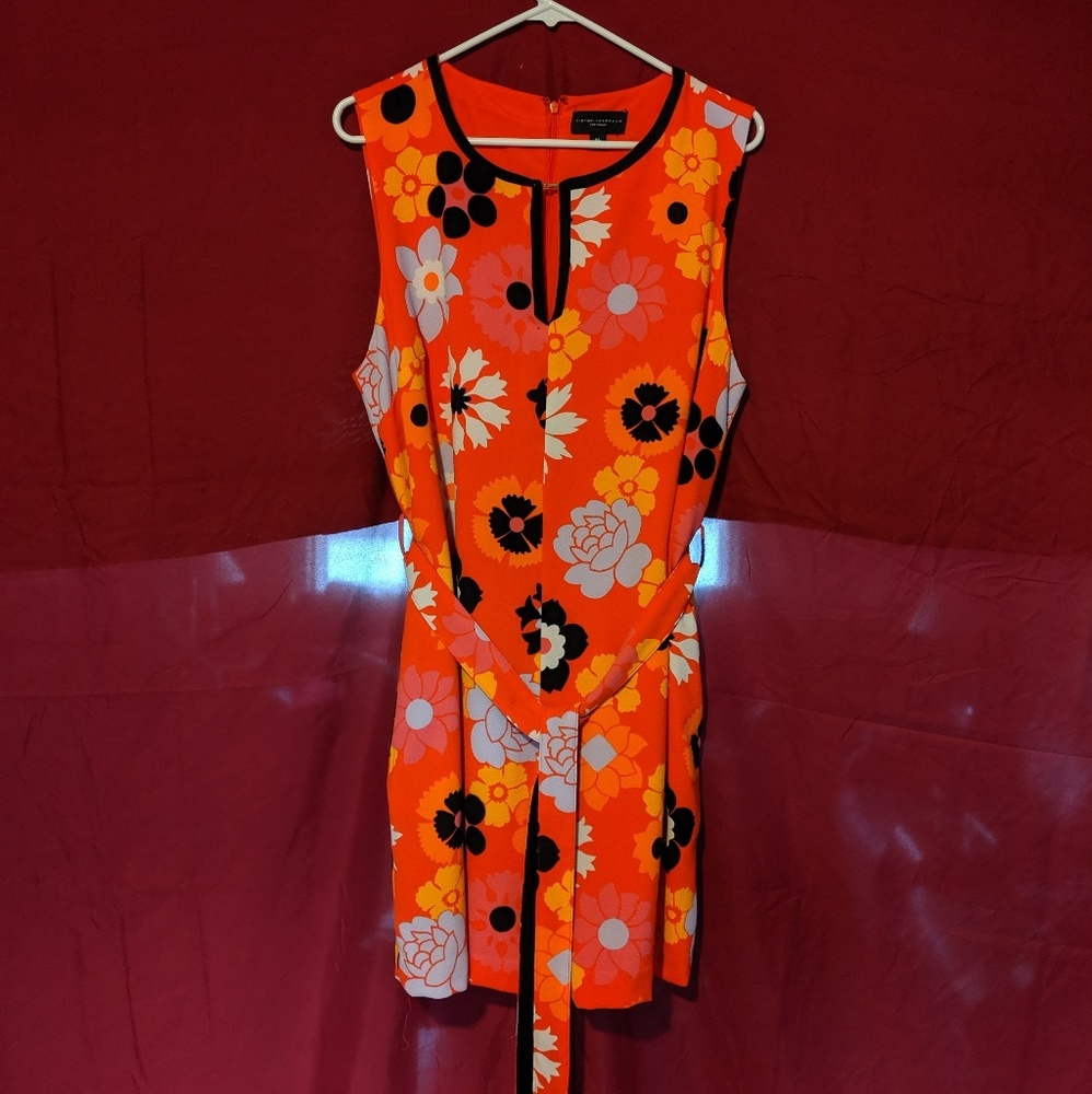 Orange Romper by Victoria Beckham